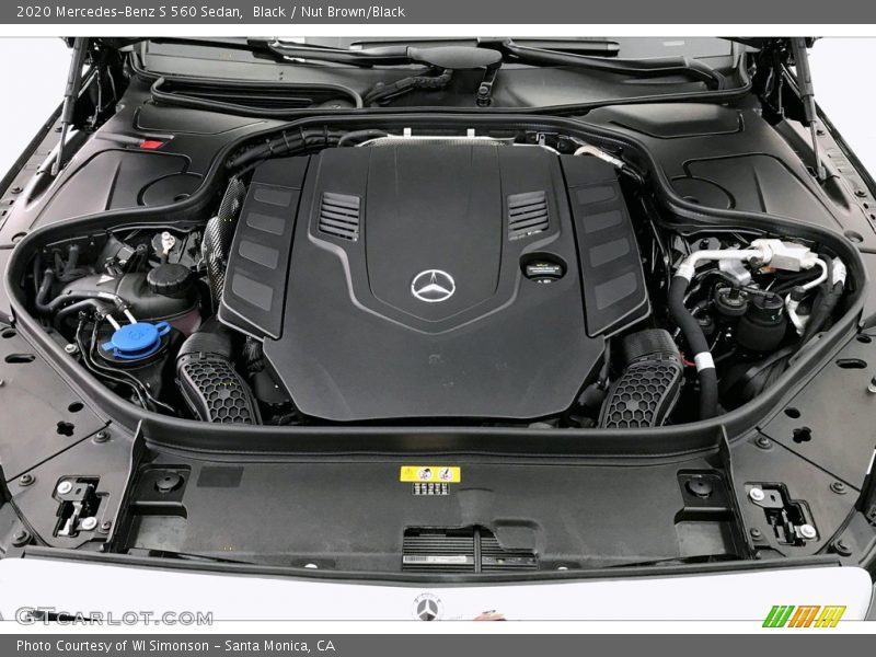  2020 S 560 Sedan Engine - 4.0 Liter DI biturbo DOHC 32-Valve VVT V8