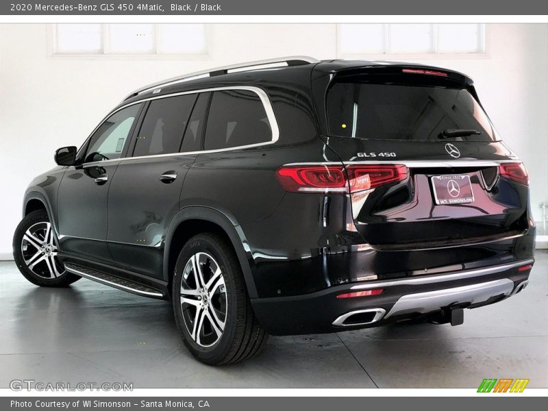 Black / Black 2020 Mercedes-Benz GLS 450 4Matic