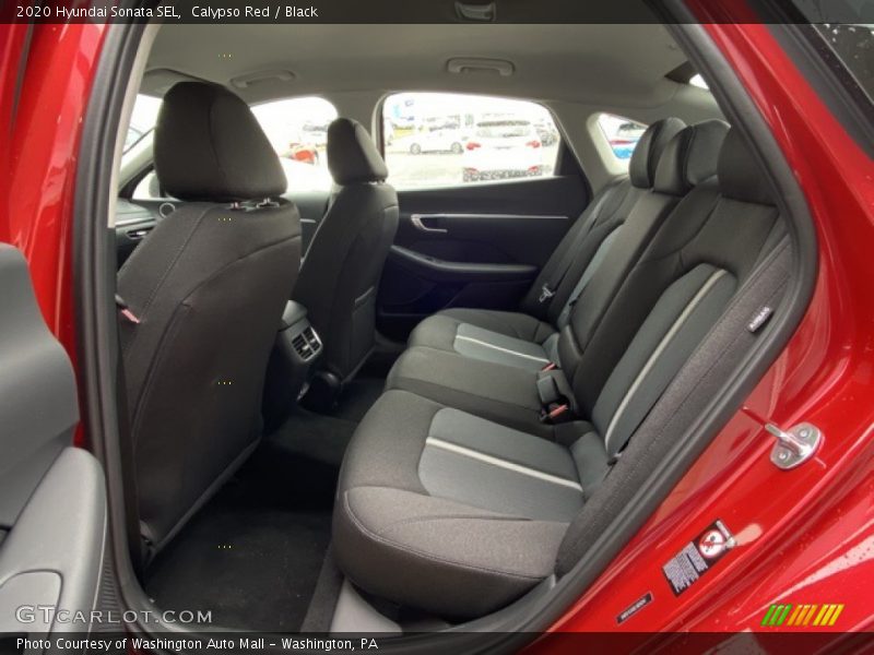 Calypso Red / Black 2020 Hyundai Sonata SEL