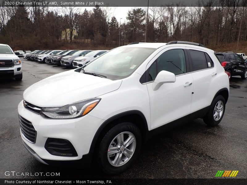 Summit White / Jet Black 2020 Chevrolet Trax LT AWD