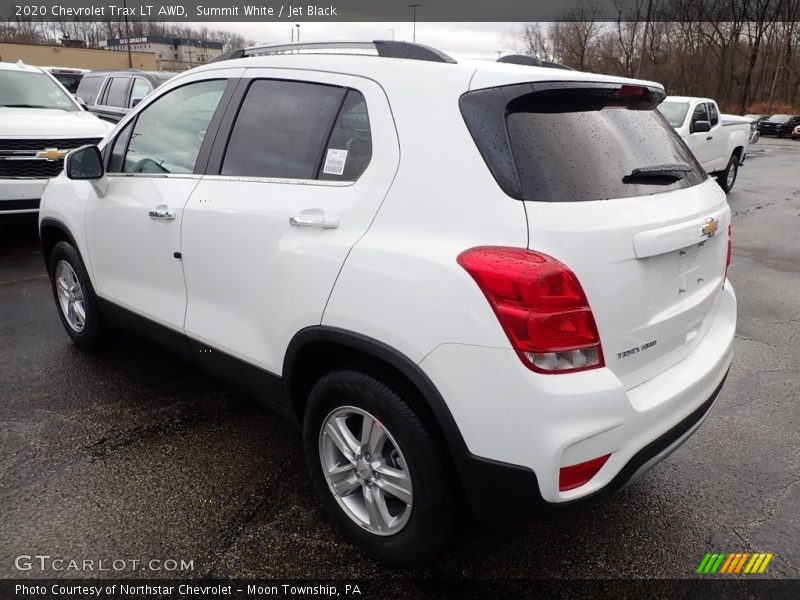 Summit White / Jet Black 2020 Chevrolet Trax LT AWD