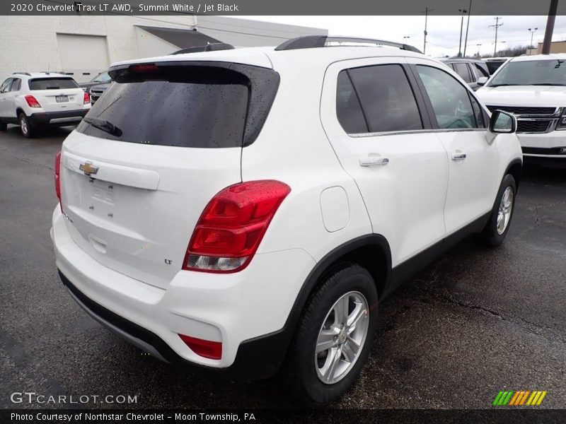 Summit White / Jet Black 2020 Chevrolet Trax LT AWD
