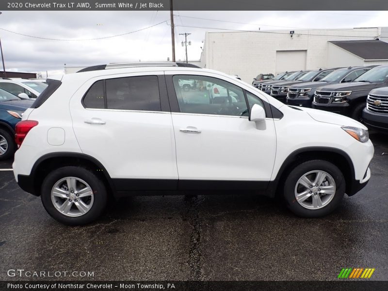 Summit White / Jet Black 2020 Chevrolet Trax LT AWD