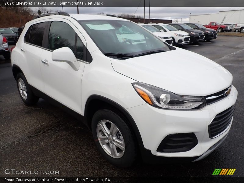 Summit White / Jet Black 2020 Chevrolet Trax LT AWD