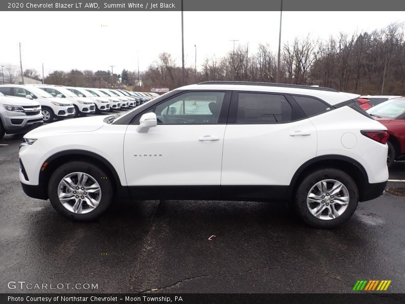 Summit White / Jet Black 2020 Chevrolet Blazer LT AWD