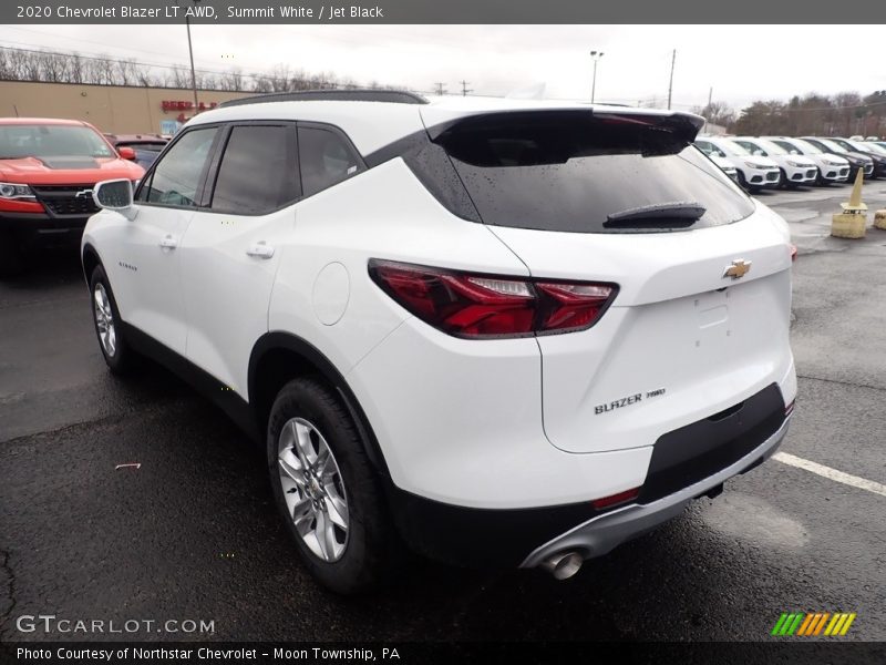 Summit White / Jet Black 2020 Chevrolet Blazer LT AWD