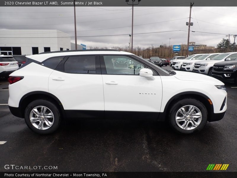 Summit White / Jet Black 2020 Chevrolet Blazer LT AWD