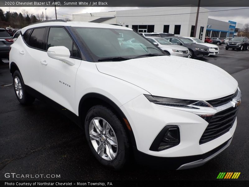 Summit White / Jet Black 2020 Chevrolet Blazer LT AWD