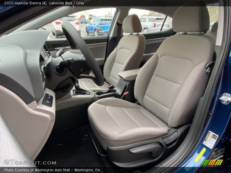 Lakeside Blue / Gray 2020 Hyundai Elantra SE