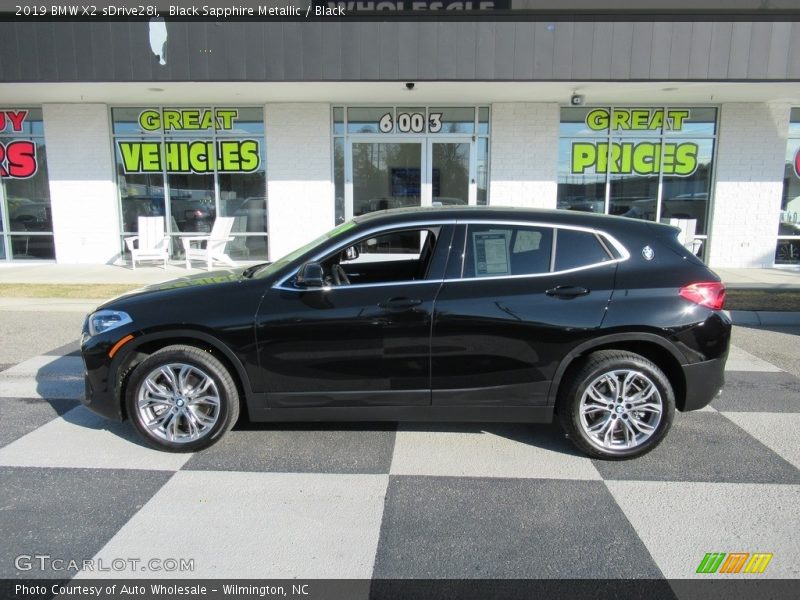 Black Sapphire Metallic / Black 2019 BMW X2 sDrive28i