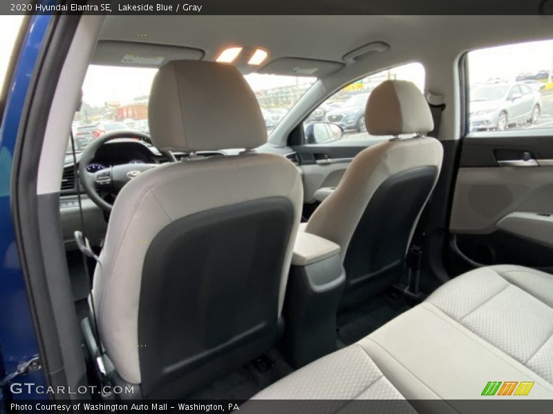 Lakeside Blue / Gray 2020 Hyundai Elantra SE