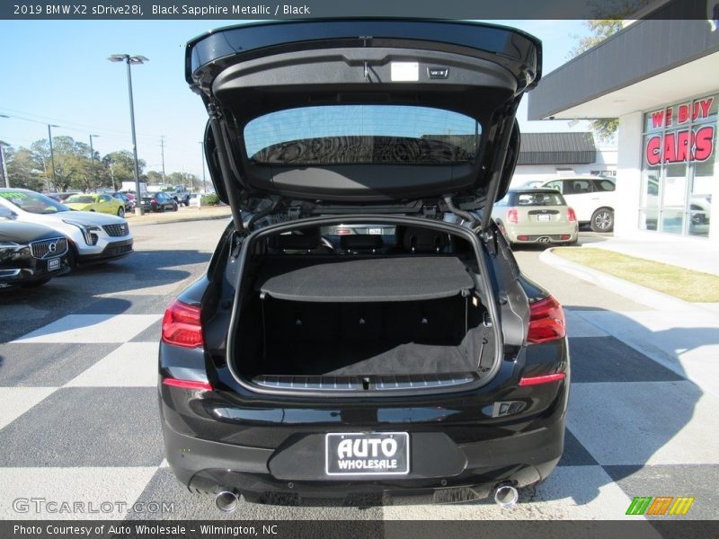 Black Sapphire Metallic / Black 2019 BMW X2 sDrive28i