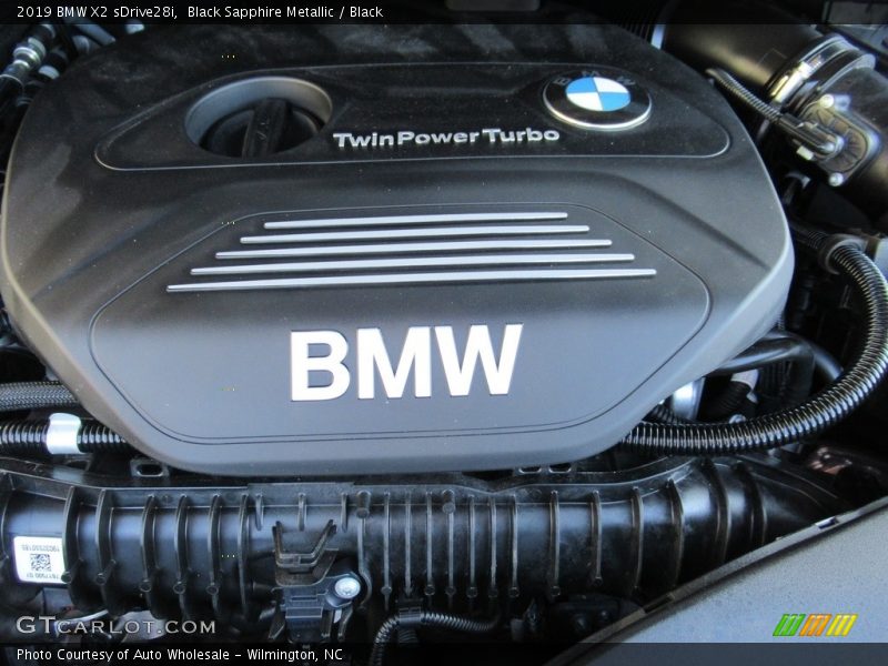 Black Sapphire Metallic / Black 2019 BMW X2 sDrive28i