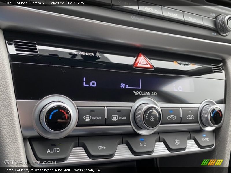 Lakeside Blue / Gray 2020 Hyundai Elantra SE