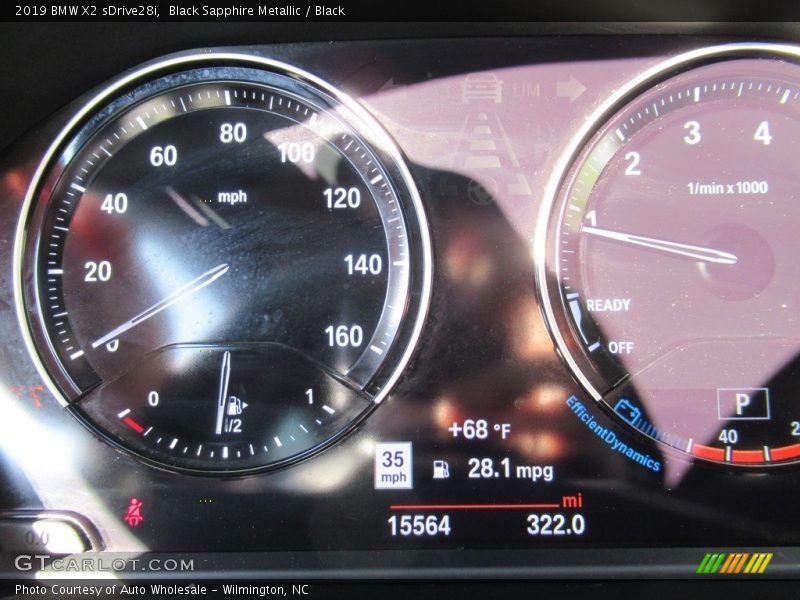 Black Sapphire Metallic / Black 2019 BMW X2 sDrive28i