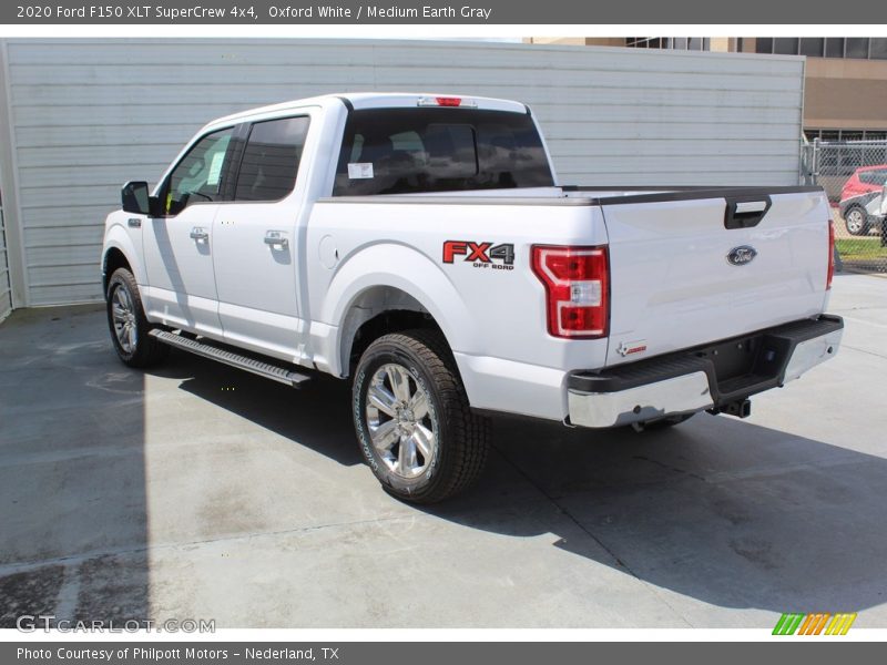 Oxford White / Medium Earth Gray 2020 Ford F150 XLT SuperCrew 4x4