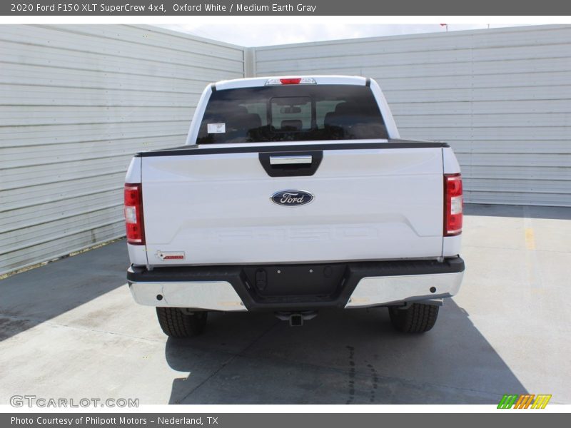 Oxford White / Medium Earth Gray 2020 Ford F150 XLT SuperCrew 4x4