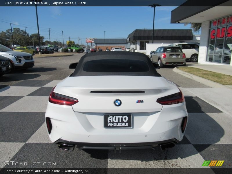 Alpine White / Black 2020 BMW Z4 sDrive M40i