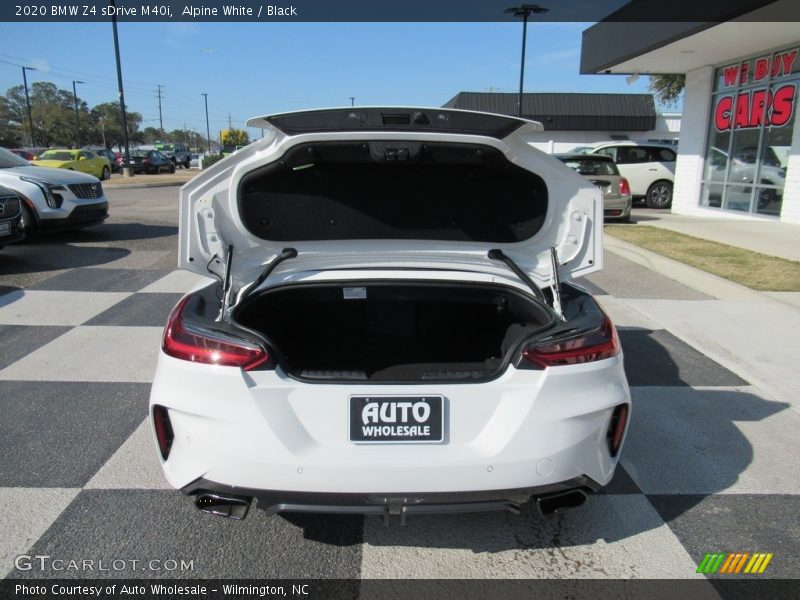 Alpine White / Black 2020 BMW Z4 sDrive M40i