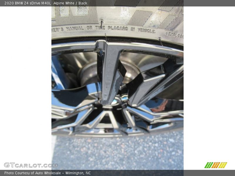 Alpine White / Black 2020 BMW Z4 sDrive M40i