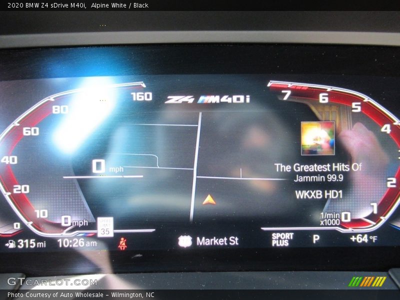 Alpine White / Black 2020 BMW Z4 sDrive M40i