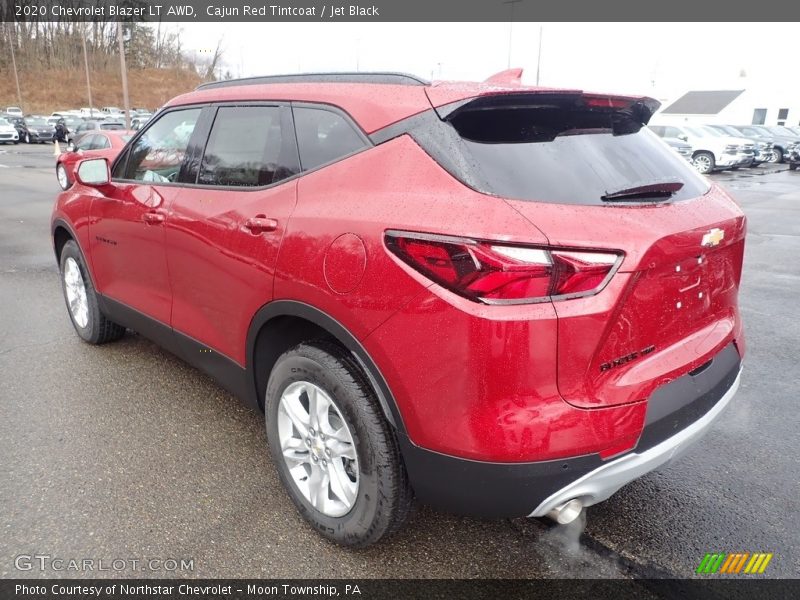 Cajun Red Tintcoat / Jet Black 2020 Chevrolet Blazer LT AWD