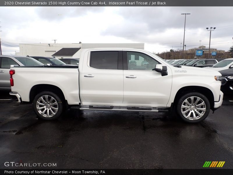 Iridescent Pearl Tricoat / Jet Black 2020 Chevrolet Silverado 1500 High Country Crew Cab 4x4