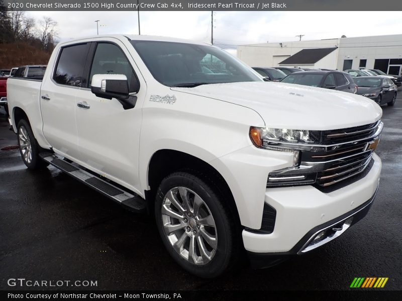 Iridescent Pearl Tricoat / Jet Black 2020 Chevrolet Silverado 1500 High Country Crew Cab 4x4