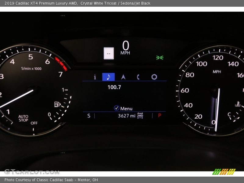  2019 XT4 Premium Luxury AWD Premium Luxury AWD Gauges