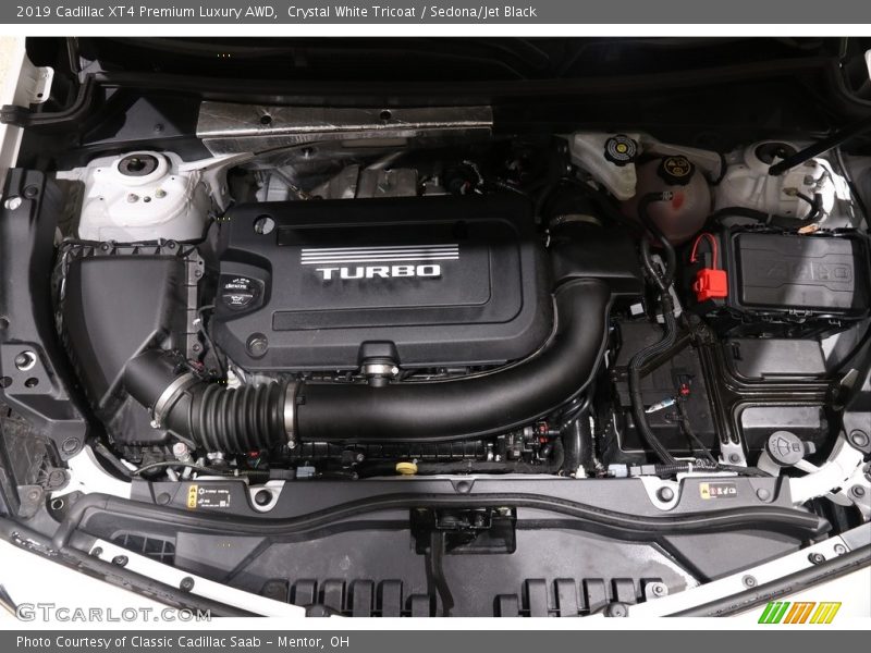  2019 XT4 Premium Luxury AWD Engine - 2.0 Liter Turbocharged DOHC 16-Valve VVT 4 Cylinder