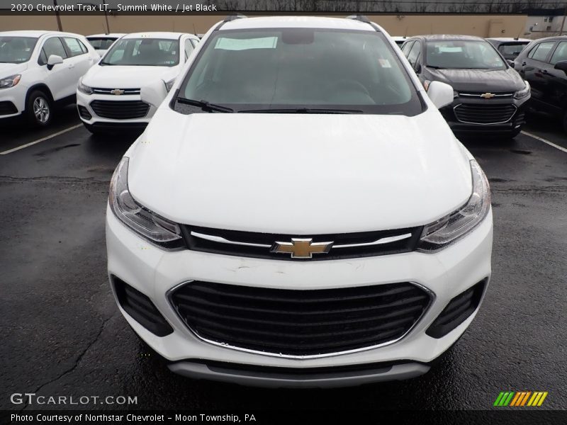 Summit White / Jet Black 2020 Chevrolet Trax LT