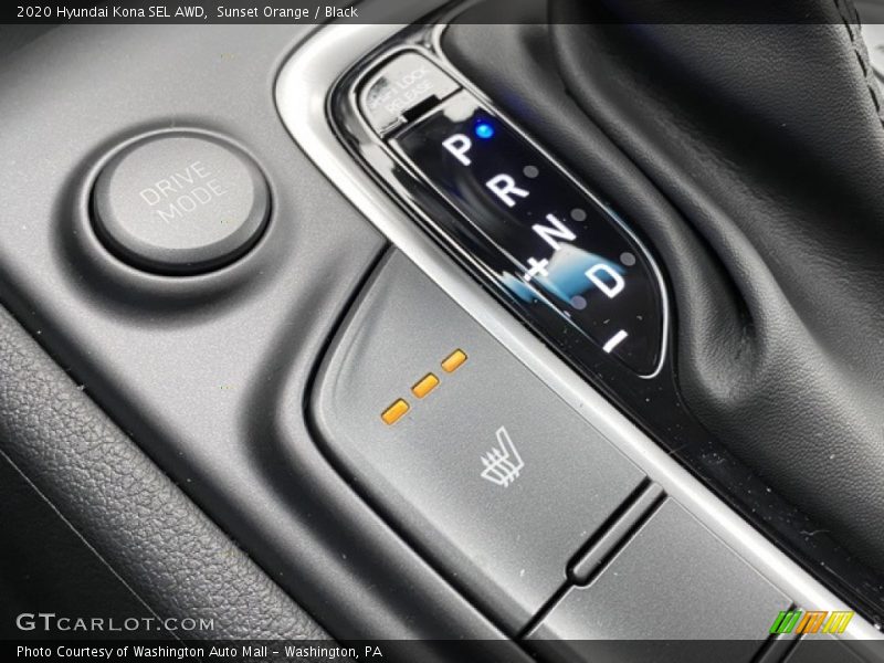 Sunset Orange / Black 2020 Hyundai Kona SEL AWD