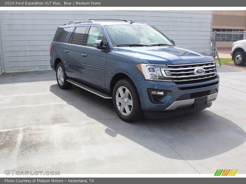 Blue / Medium Stone 2020 Ford Expedition XLT Max