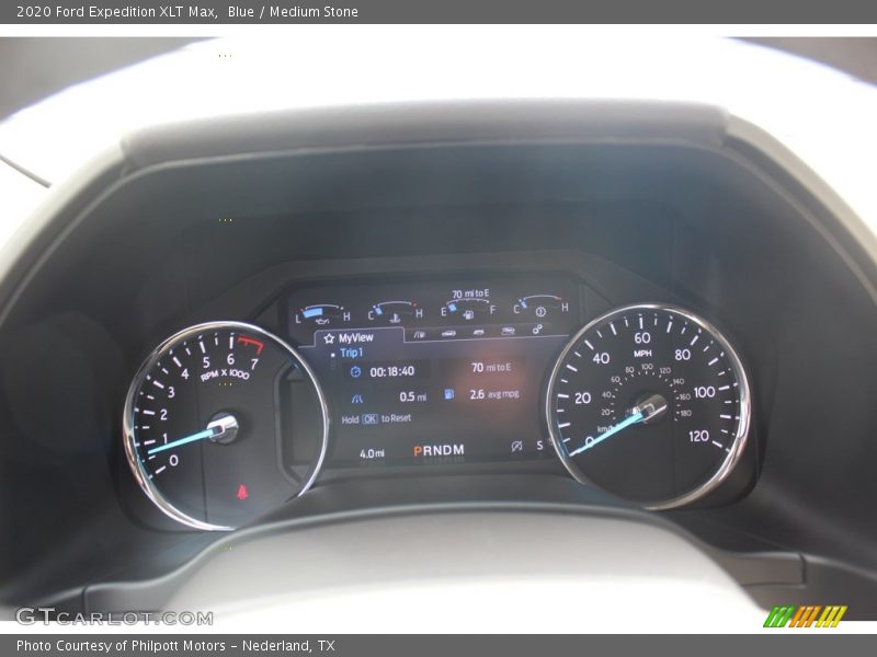 Blue / Medium Stone 2020 Ford Expedition XLT Max