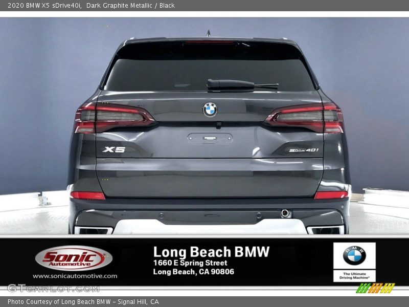 Dark Graphite Metallic / Black 2020 BMW X5 sDrive40i