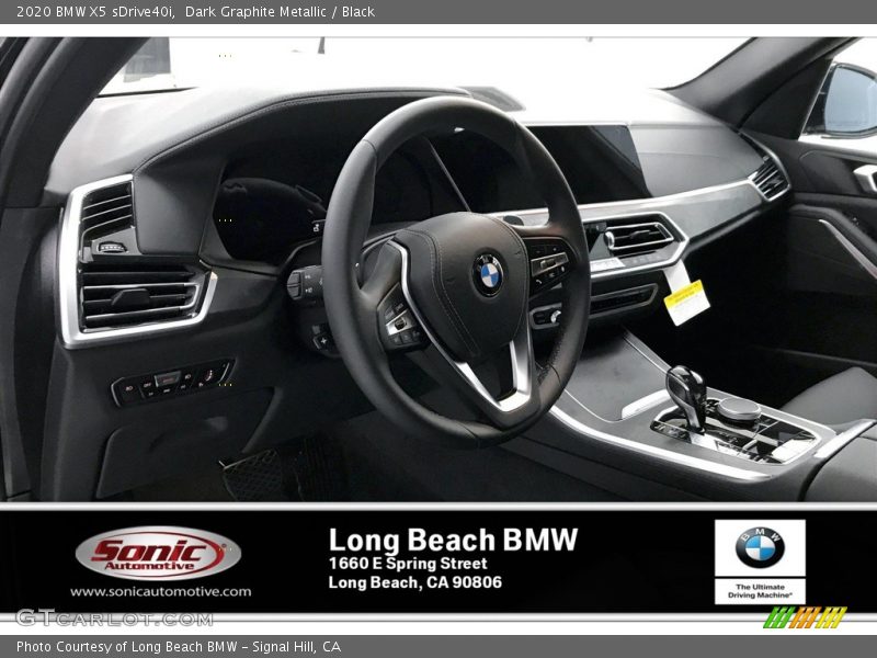 Dark Graphite Metallic / Black 2020 BMW X5 sDrive40i