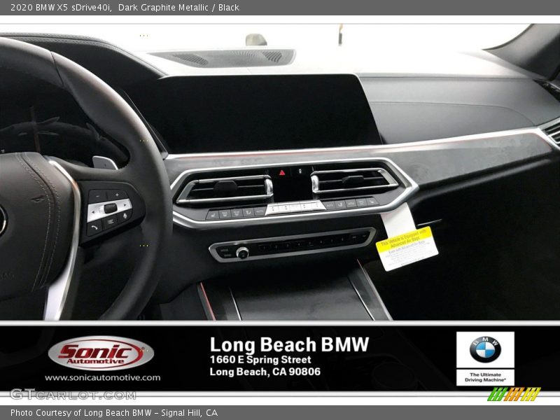 Dark Graphite Metallic / Black 2020 BMW X5 sDrive40i