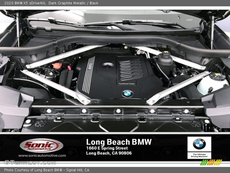 Dark Graphite Metallic / Black 2020 BMW X5 sDrive40i