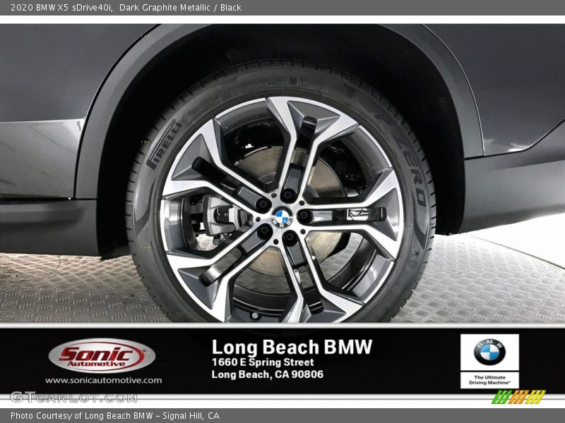 Dark Graphite Metallic / Black 2020 BMW X5 sDrive40i