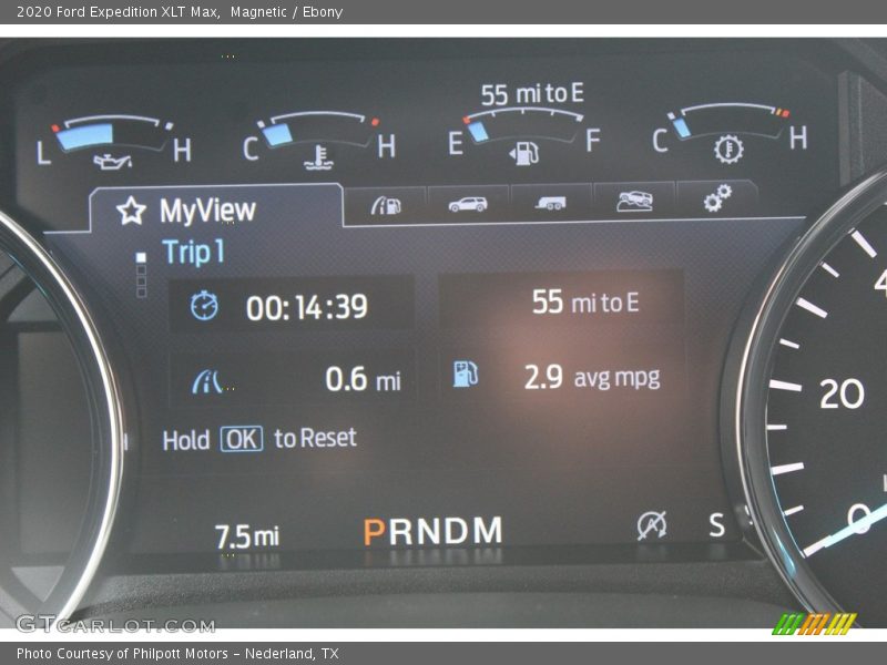 Magnetic / Ebony 2020 Ford Expedition XLT Max