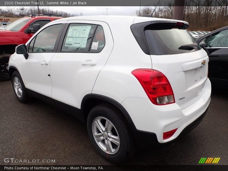 Summit White / Jet Black 2020 Chevrolet Trax LS