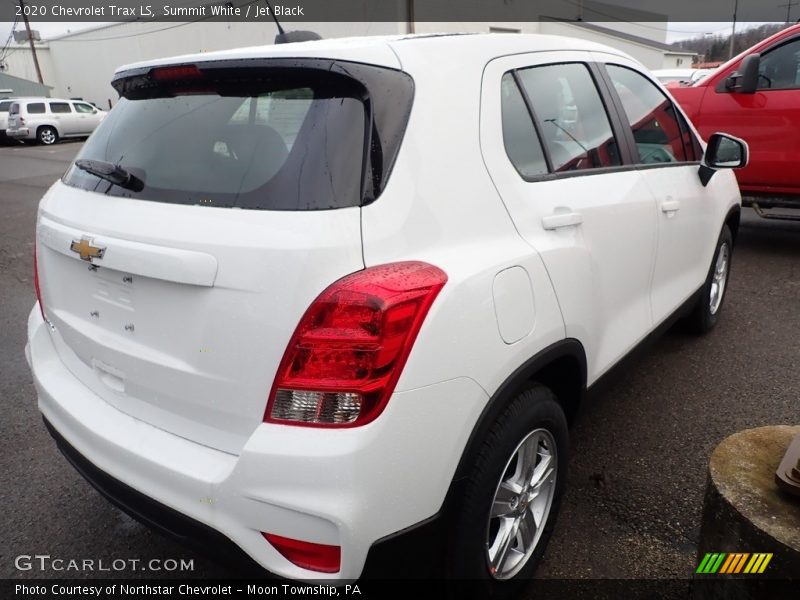 Summit White / Jet Black 2020 Chevrolet Trax LS
