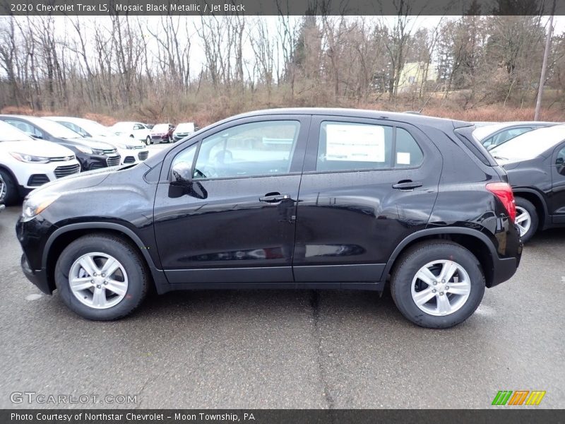 Mosaic Black Metallic / Jet Black 2020 Chevrolet Trax LS