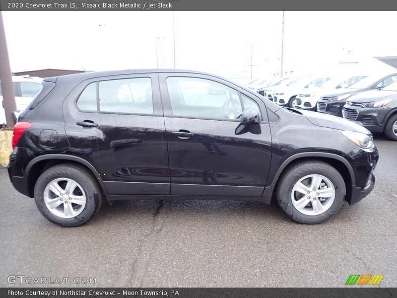 Mosaic Black Metallic / Jet Black 2020 Chevrolet Trax LS