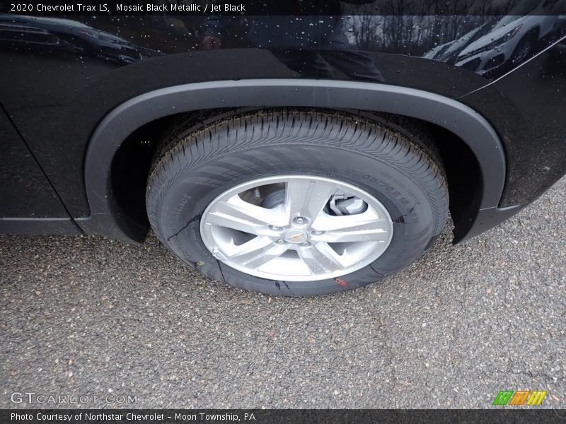 Mosaic Black Metallic / Jet Black 2020 Chevrolet Trax LS