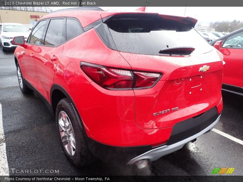 Red Hot / Jet Black 2020 Chevrolet Blazer LT AWD