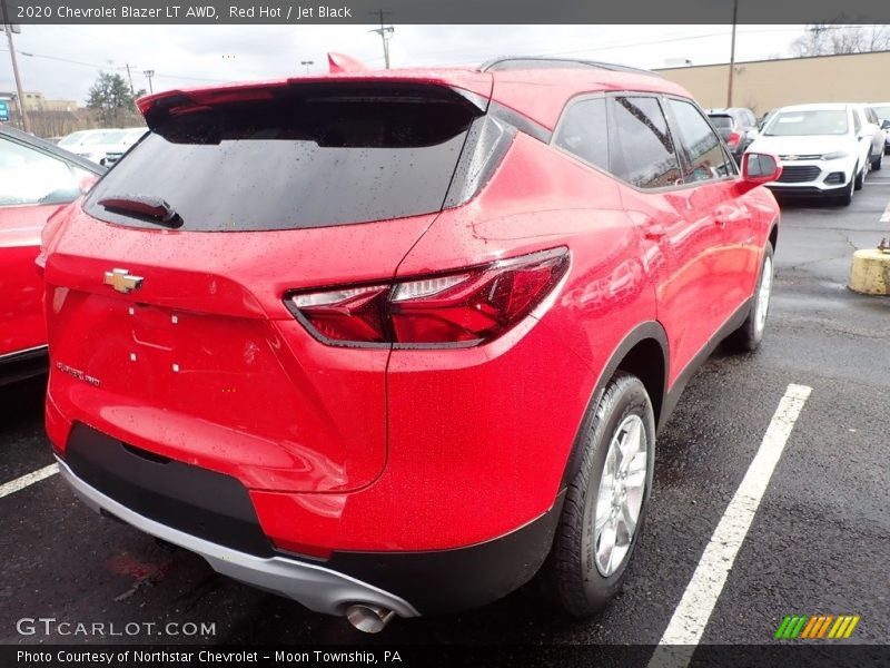 Red Hot / Jet Black 2020 Chevrolet Blazer LT AWD