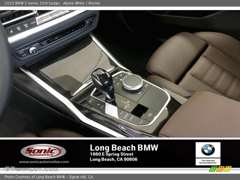 Alpine White / Mocha 2020 BMW 3 Series 330i Sedan