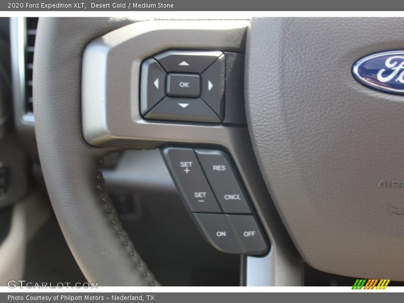Desert Gold / Medium Stone 2020 Ford Expedition XLT