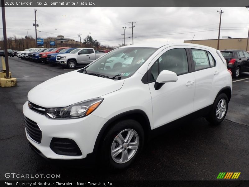Summit White / Jet Black 2020 Chevrolet Trax LS